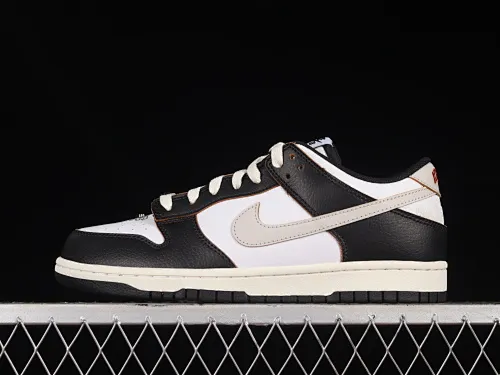 All Categories Nk SB Dunk Series Nk SB Dunk Low Low-top sneakers M version pure original HUF x Nk SB Dunk Low "San Francisco" Black and white panda joint model SB low-top sports and leisure sneakers FD8775-001